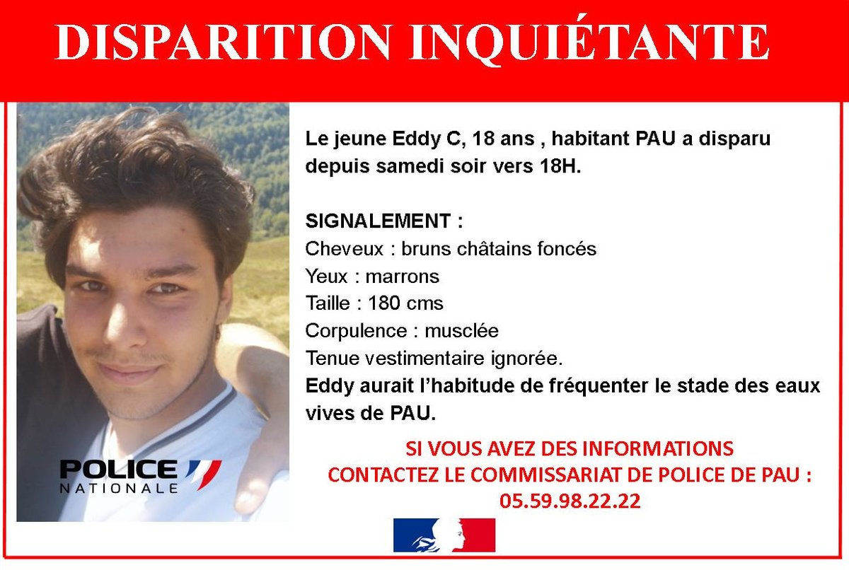 [#DisparitionInquiétante]
Merci de vos RT