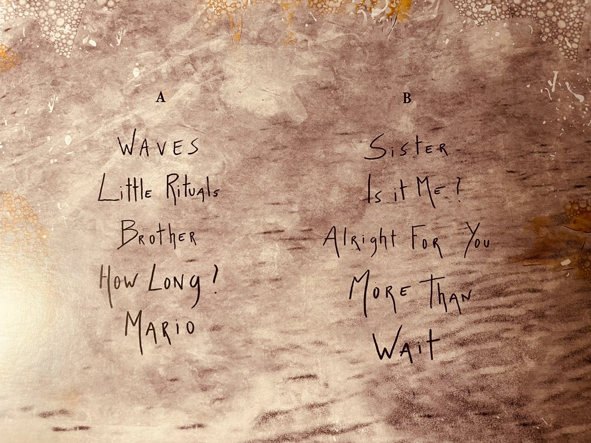 Loving the new vinyl debut album @thekingsparade #Waves thank you guys. Recommended ⭐️⭐️⭐️⭐️⭐️