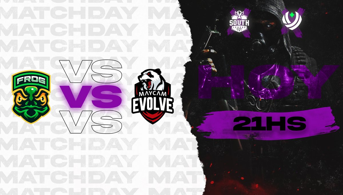 SouthCodLeague's tweet image. FINAL | Dia 5 | #SouthLeague | #COD 

@RoyalFrogBR 🆚 @MaycamEvolve

🔴YA EN VIVO🔴

📡tempo.juegos/TV7

#ONESPORTS #LATAMChallenger