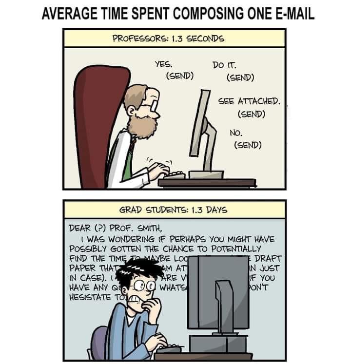 ItsAllBehavior's tweet image. #GradSchoolHumor 🤣