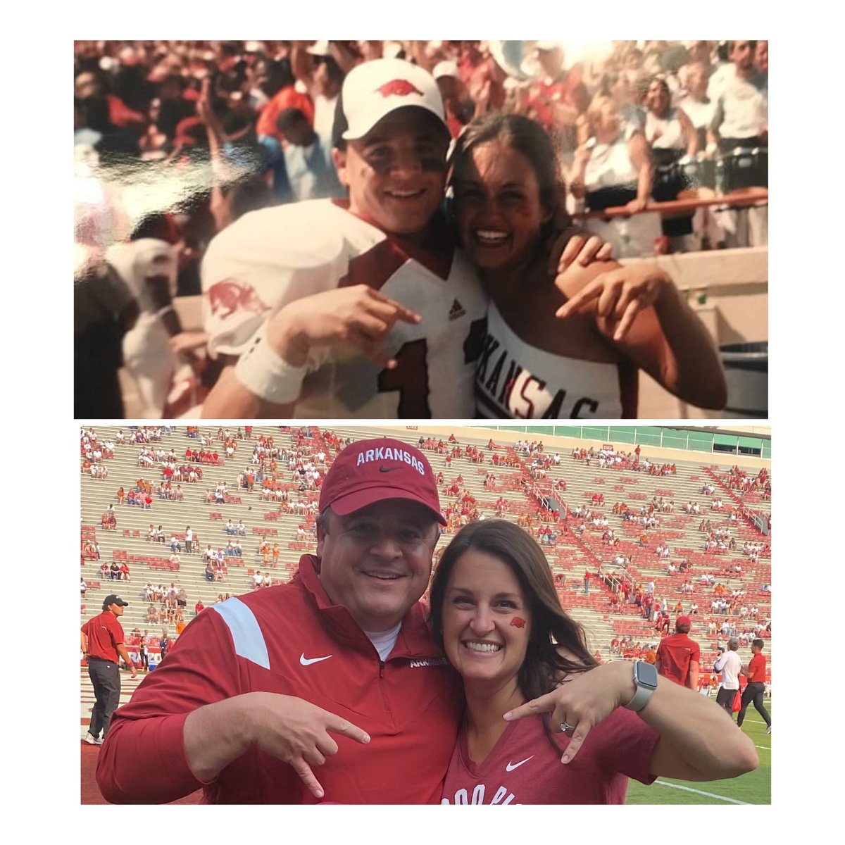 Some things never change.  18 years later and it still feels right!!  Go Hogs!!