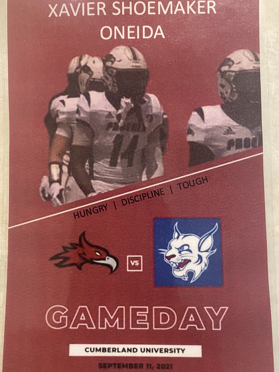 Thank You Cumberland University for having me on a visit! Had a great time! <a href="/CumberlandFB/">Cumberland University Football</a> <a href="/TimMathisCU/">Tim Mathis</a> <a href="/Coach_CBarton/">Chris Barton</a>