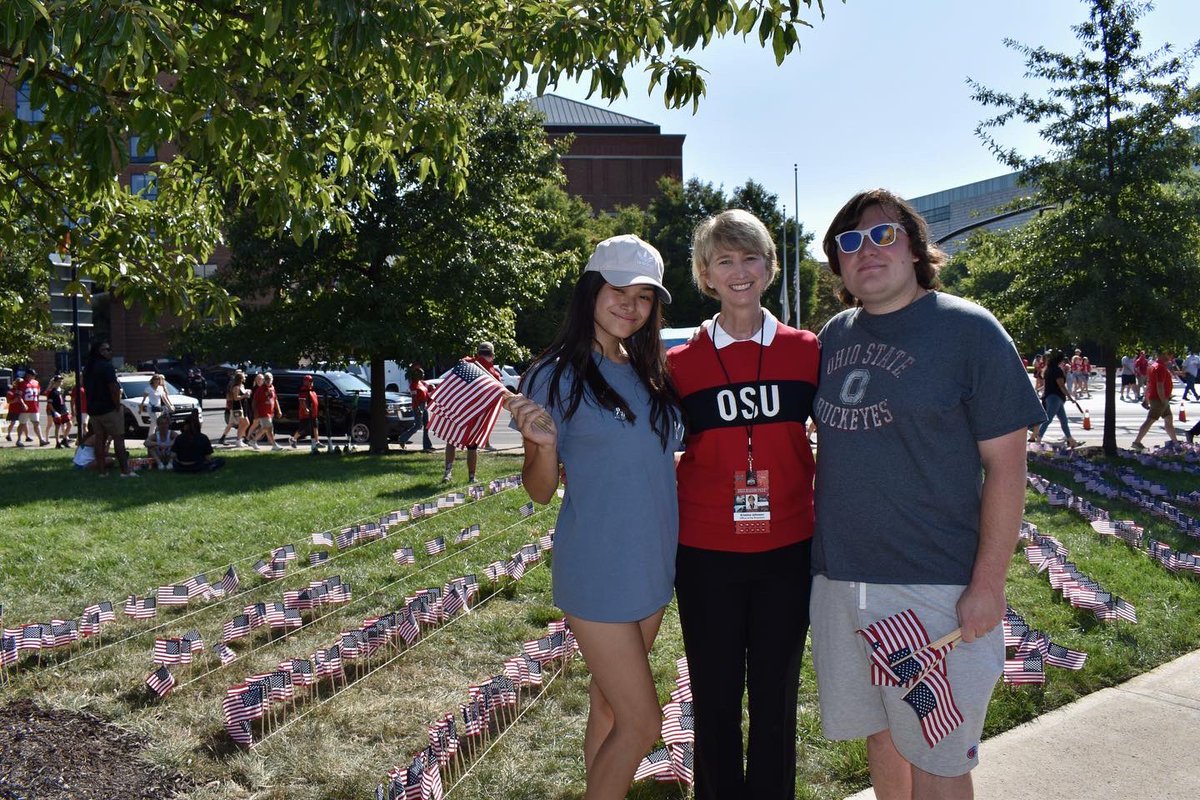 YAFOhioState's tweet photo. 9/11 NEVER FORGET PROJECT @ The Ohio State University (Photos from yesterday) https://t.co/G0FYFXNCuK