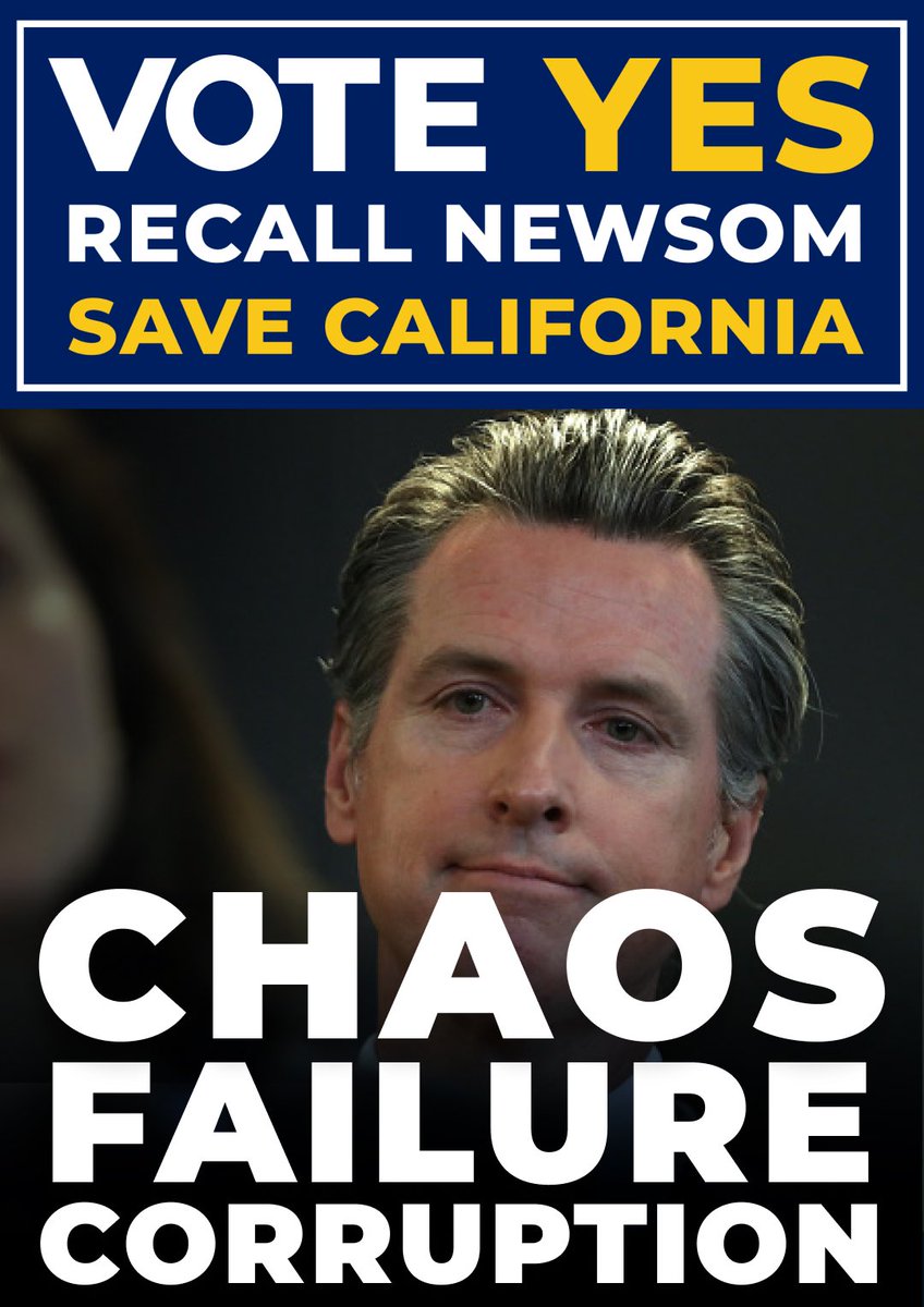 larryelder's tweet image. California -- 2 DAYS LEFT TO VOTE!

2 days to VOTE YES
2 days to RECALL NEWSOM
2 days to SAVE CALIFORNIA

ElectElder.com/Voting