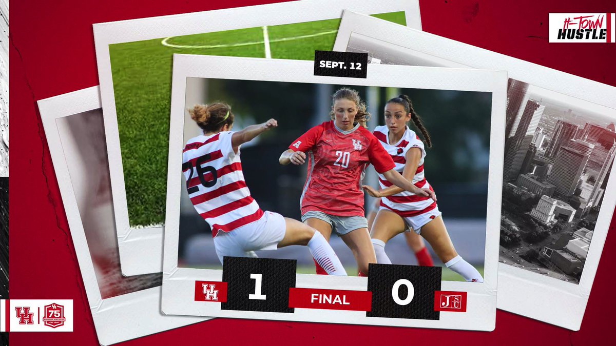 FINAL

In the 100th minute, <a href="/SamWiehe/">sam wiehe</a> scores the game winner for the Coogs! 

#HTownHustle | #GoCoogs