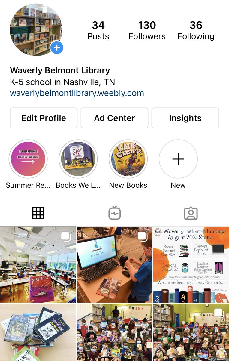 WBE_Library's tweet image. Twitter friends! Are you following us on Instagram?? Keep up with more @WBESBulldogs Library happenings over there! @WaverlybelPTO WBE_Library