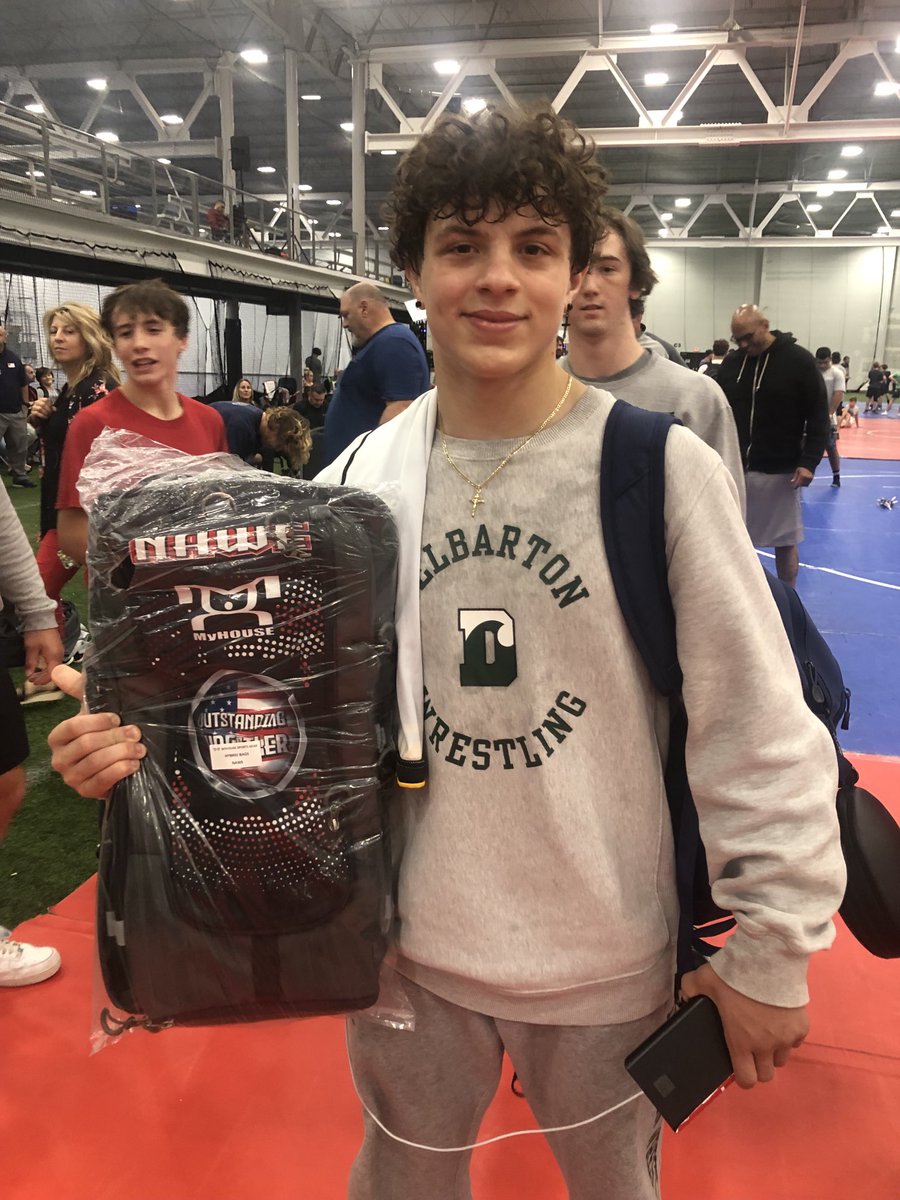 Congratulations, Tyler Vazquez, Waterway Duals HS Club, Outstanding Wrestler.