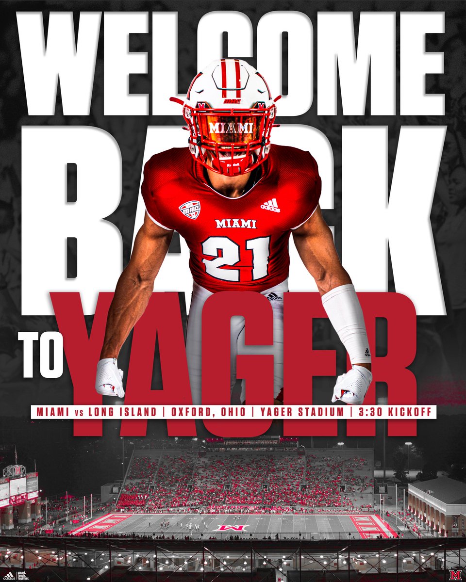 We’re excited to Welcome fans &amp; students back to Yager Stadium this Saturday‼️ Make sure to get your tickets online today as you’re not gonna want to miss this‼️👀

🎟 bit.ly/3zZZg3I

#RiseUpRedHawks | 🎓🏆