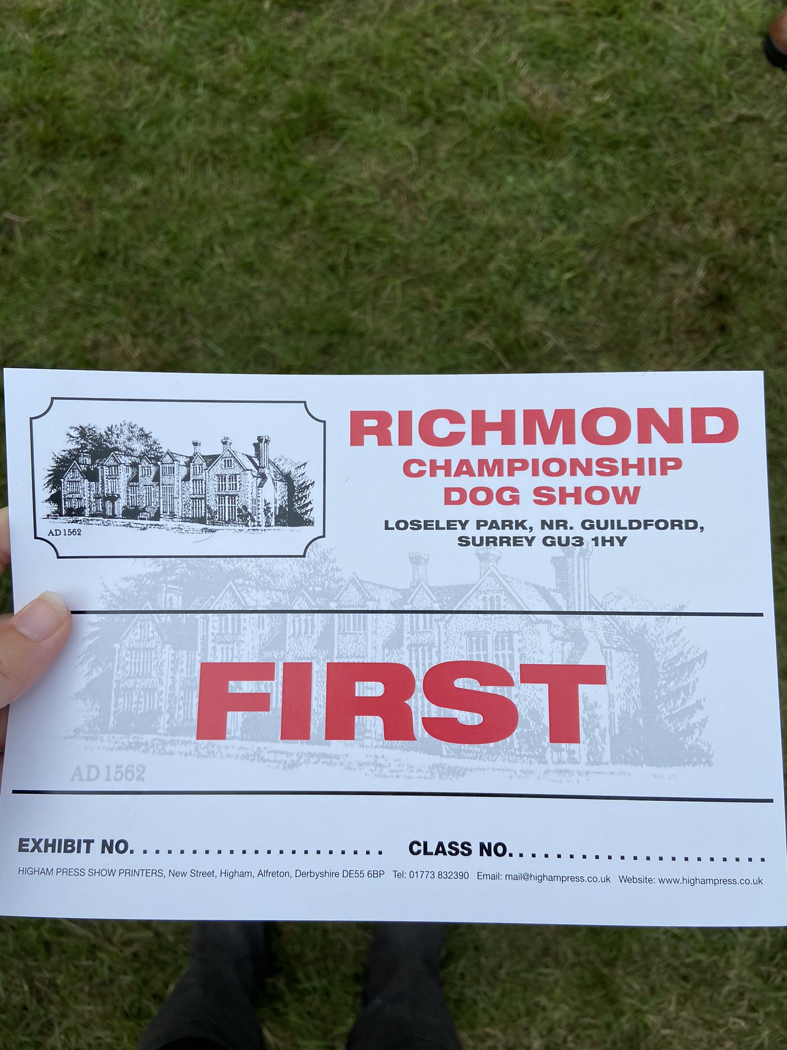 RICHMOND CHAMPIONSHIP DOG SHOW