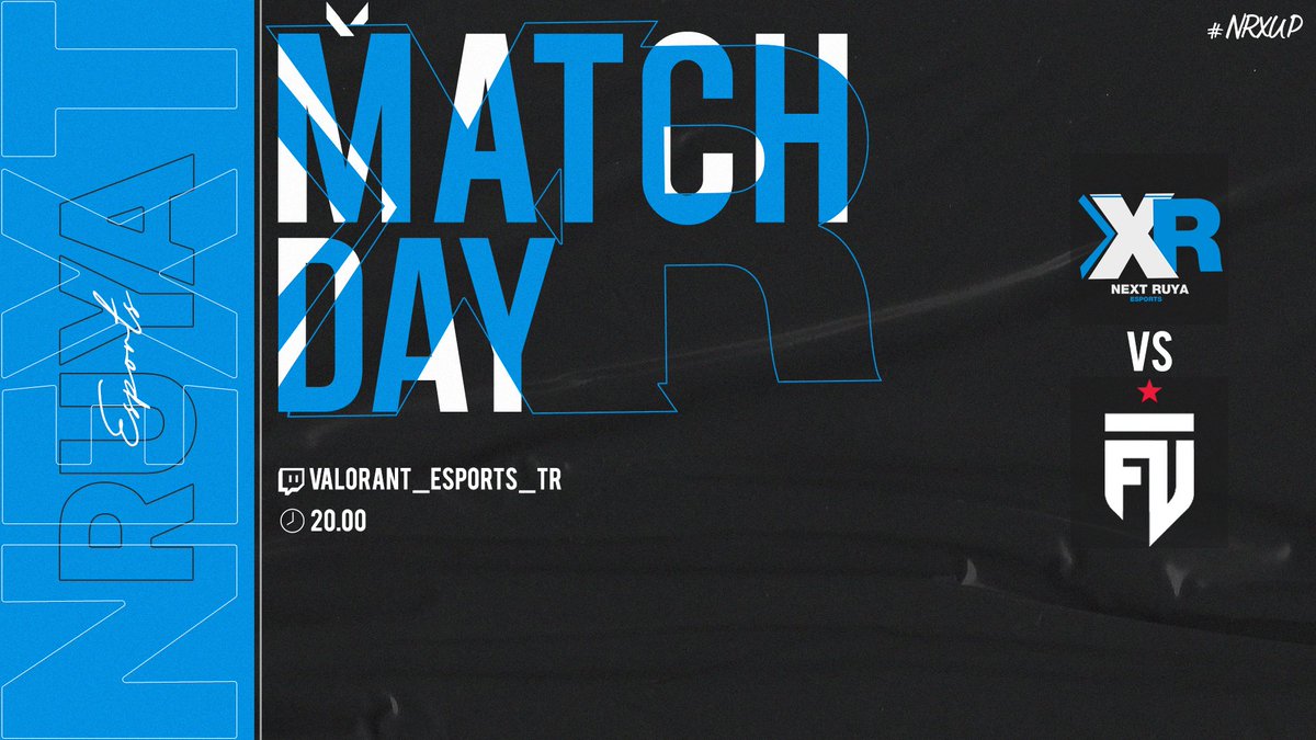 zonixcreative's tweet photo. @NextRuyaEsports Match Day Desing By Zonıx Creatıve https://t.co/H6RdMi69F5