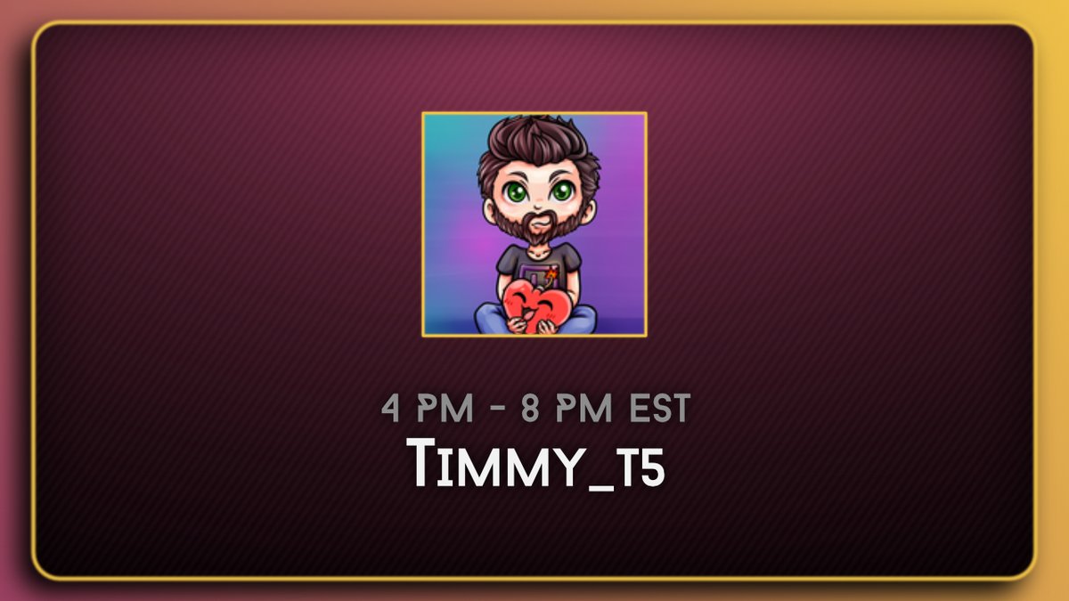 OMLEvent's tweet image. Last but certainly not least is @Timmy_t5tv one of our organizers! Lets end our marathon with a bang!

Timmy is hosting the last block for our event and he certainly is dressed for the part...👀

Just get in here, you have to see this!

twitch.tv/onemorelightev…