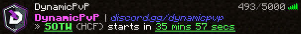DynamicPvPNet's tweet image. SOTW De HCF 🌎

Este tomará lugar el día de HOY a las 4 PM EST ⏰

🔁 &amp;amp; ❤️ para participar 1x Rango Dynamic Permanente

🎮 dynamicpvp.net
💎 store.dynamicpvp.net
🎙️ ts.dynamicpvp.net
📀 discord.gg/dynamicpvp