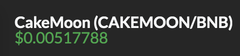 CakeMoonCoin's tweet photo. Broke through the $ half-cent mark, the nearest target is $ 0.01 🚀

https://t.co/79tFbeqQG3

We have great news - we are well ahead of schedule in developing a #crypto online game. https://t.co/h13Yy0Pmdo