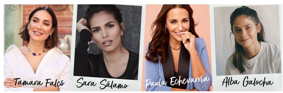 tousjewelry's tweet photo. We present our Spain #TOUSSquad! Strong and charismatic women we love and who love TOUS back / ¡Presentamos nuestro #TOUSSquad España! mujeres fuertes y carismáticas que amamos y que aman TOUS https://t.co/XxMOKSxLNU https://t.co/CtE8nMZehF