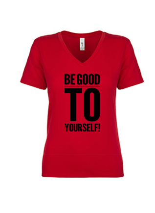 Order your Be Good To Yourself Crew Neck T-Shirt (Red) today at ecs.page.link/gaEWp! Proceeds go towards a scholarship for a graduating high school student with a chronic illness!

#bittersweet #shirt #inspiration #motivation #success #chronicillness #smile #mindsetcoach