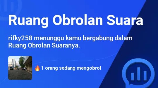Kuproy91468917's tweet photo. rifky258 menunggu kamu bergabung dalam Ruang Obrolan Suaranya.1 orang sedang mengobrolKlik untuk bergabung! https://t.co/MPPjkAA7BG https://t.co/rmXfTm0CKx