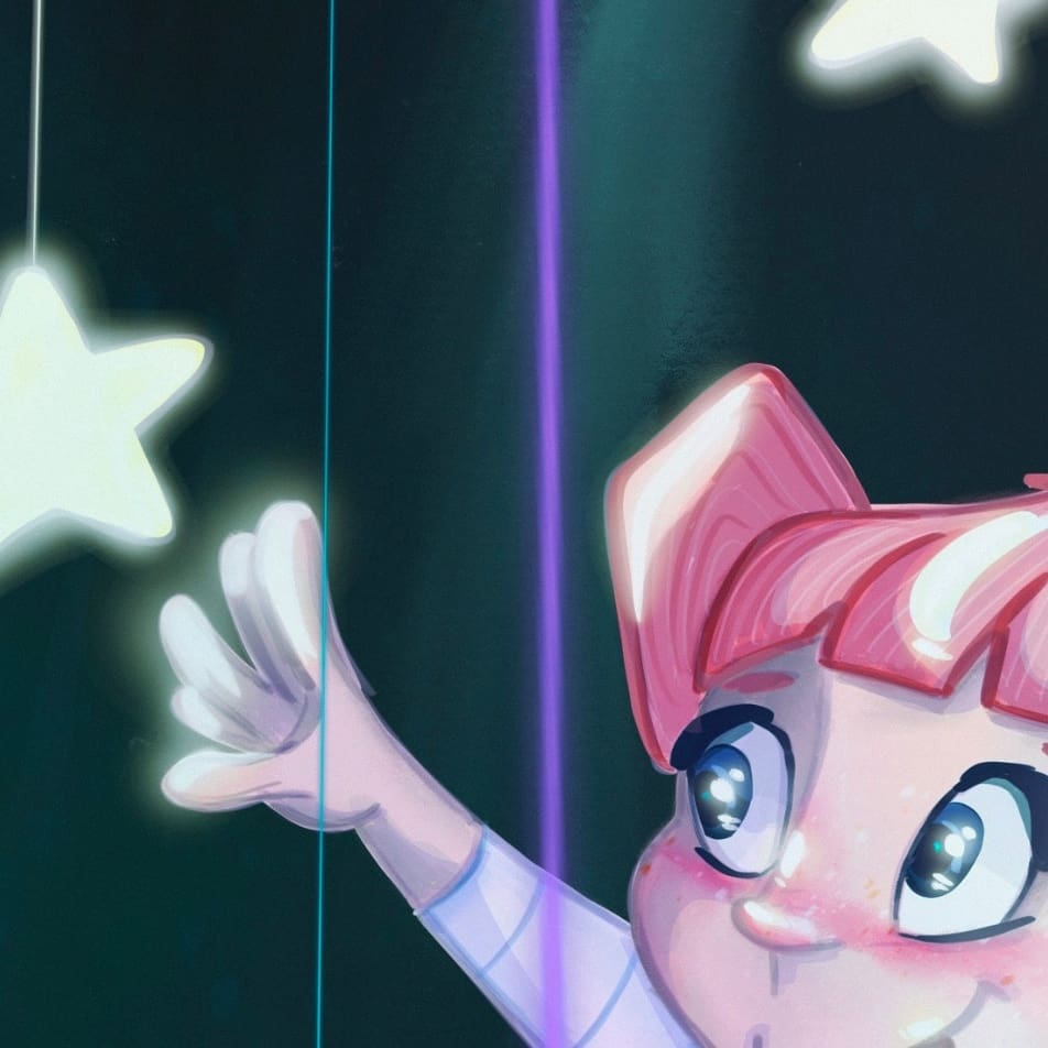 Illustrafavole's tweet photo. "If you can dream it, you can do it" ⭐

#maryillustrafavole #illustration2021 #digitalart #girl #stars #pink #pond #illustratortobe #ipadpro #procreate #lightinthenight #sparkling #artist https://t.co/EL986G1n3E