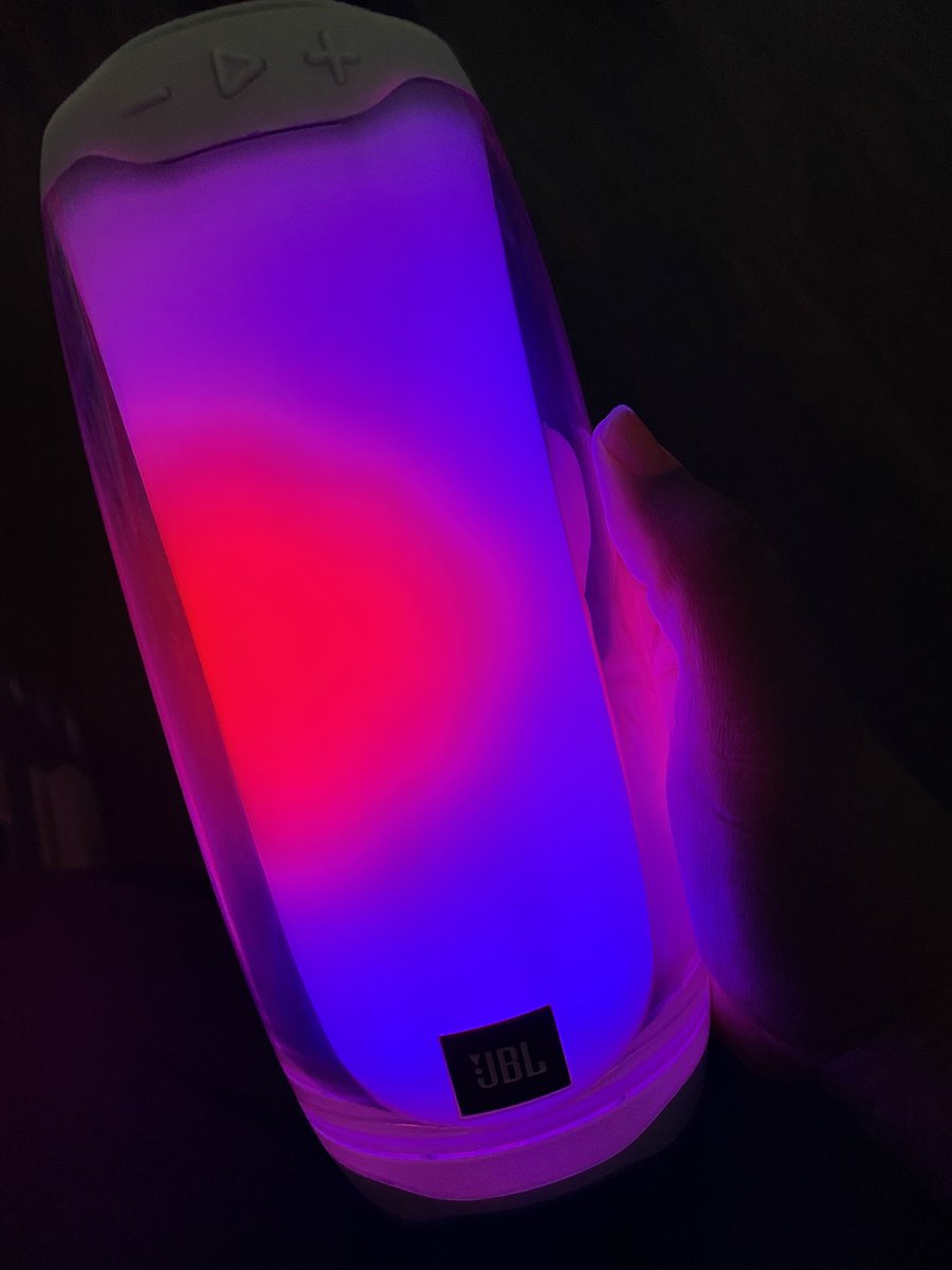 tiffyb_thegreat's tweet photo. Got a new toy. I love it!! @JBLaudio Pulse4 is absolutely amazing. Sound quality is top notch! #music #audio #jbl #bluetooth #speaker #Pulse4 #Colors https://t.co/nx2ncUS38q