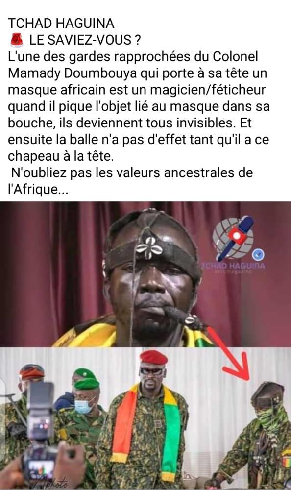Je suis fier d'être Africain.