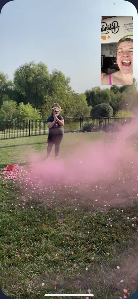 While on vacation, we find out it’s a GIRL!!🥳💖🥰👩‍🍼 A new granddaughter coming in February 2022!! #ProudGrandma #babygirl