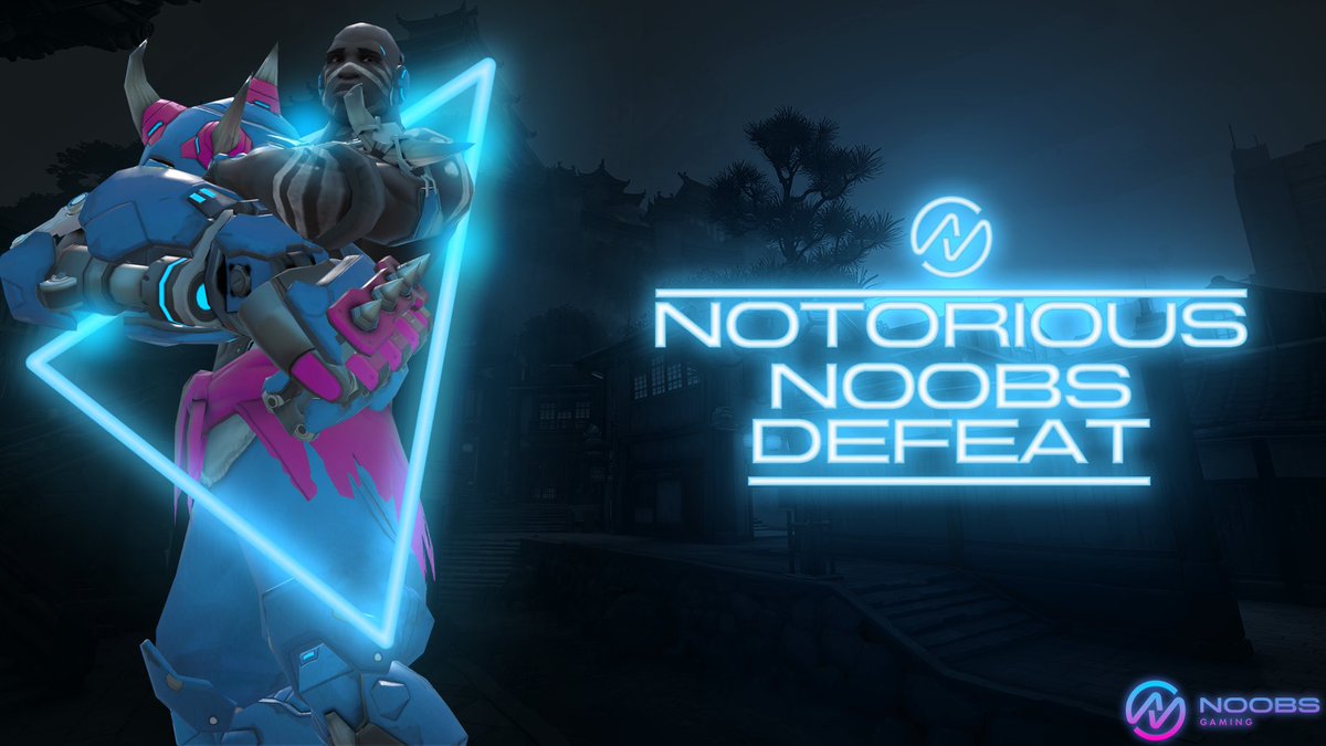 NoobsGaming's tweet photo. NOTORIOUS NOOBS took a Defeat against OVERTHROWN 😭😭…Tough matchup but let’s bounce back for our next matchup. Good try Noobs!
 
#Gaming #Defeat #Overwatch #OW #Gamers #ConsoleGaming #PS4 #PlayStation https://t.co/y6EV5JOkrM