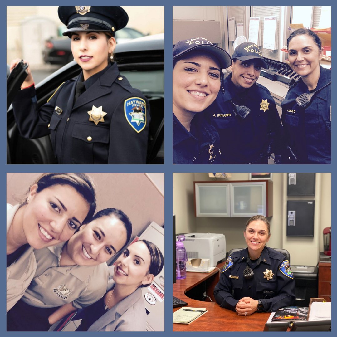 HaywardPD's tweet photo. Happy #NationalPoliceWomansDay!!! And a special shout out to the women serving here at the Hayward Police Department! We are so proud to have such a diverse group of strong women serving this community! https://t.co/5FanvYBLyL