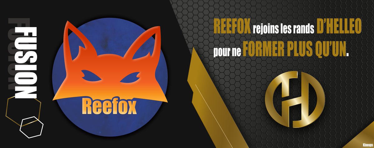 HelleoOw's tweet photo. Helleo à tous ! 🔥

🎊🥳🎉c'est avec joie que nous vous annonçons la fusion de @ReefoxOW 🦊 sous HELLEO 🦁. Ensembles nous allons travaillés à vous offrir le meilleur !!!

#GiveMeFire #Helleo https://t.co/vHJKP2AYV9