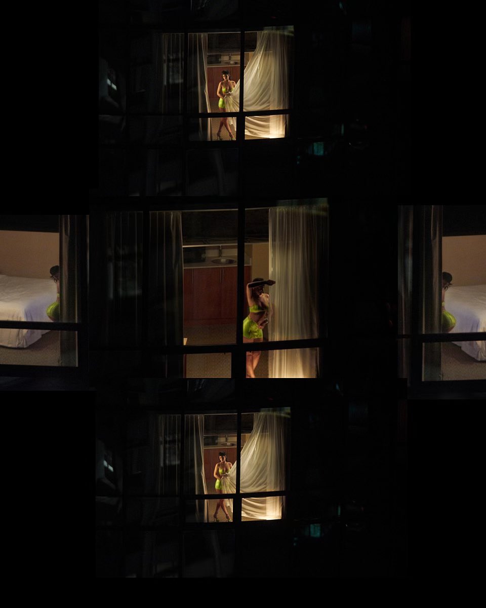 rihanna's tweet photo. who’s that peeking in my window…..POW! 

#SAVAGEXFENTYSHOW Vol. 3 👀 Sept. 24 @PrimeVideo https://t.co/vroU6XfuNd