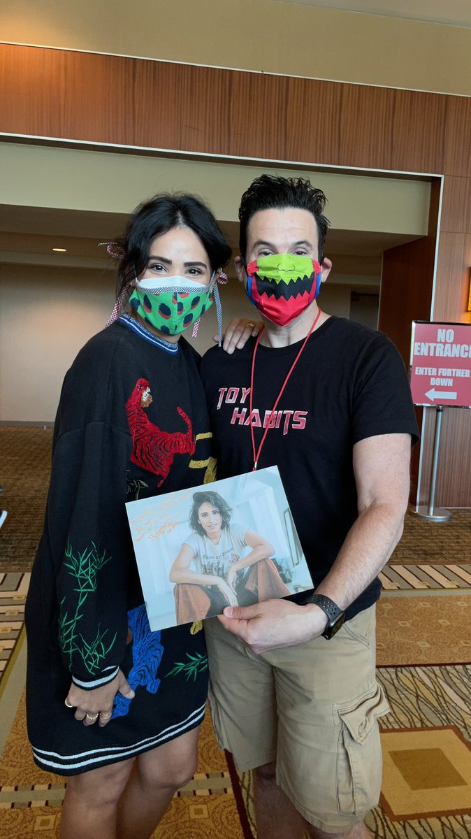 mikedmorgan's tweet photo. Had the pleasure of meeting @Tiffany_Smith, voice actress who crushed it playing Andra for the Masters of the Universe Revelation Netflix series. She is an inspiration for all and I’m so stoked that @Mattel made an Andra action figure. Looking forward to Part 2! https://t.co/vJLygHrXaO