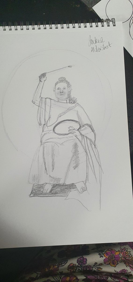 I tried... #LifeDrawingLive <a href="/bbcarts/">BBC Arts</a> but 12 minutes isn't enough! 🤦🏻‍♀️ I need more practice. But thanks for the journey.