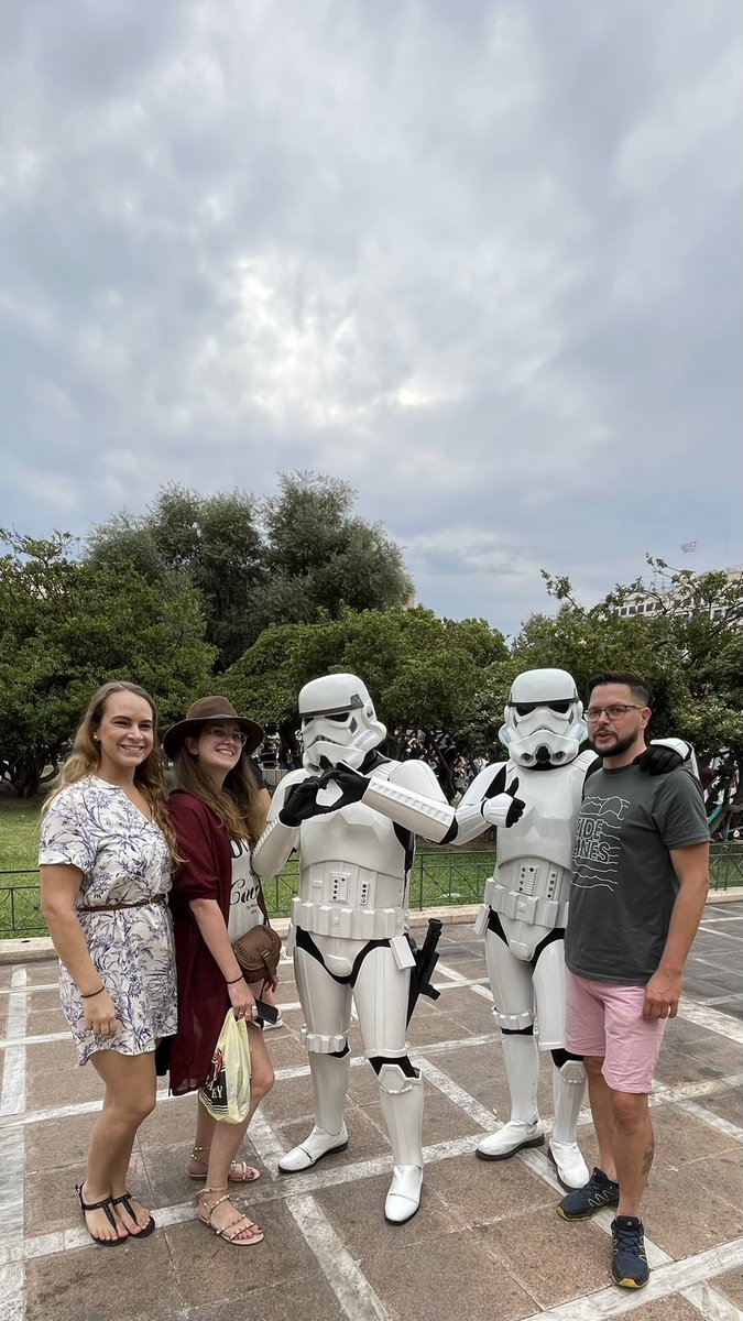 DejanHaj's tweet photo. When in #Athens eh?
cc @wearetidelines
#AthensComiCon #comicon #StarWars #Stormtrooper #innernerd https://t.co/Pu1LwuDgus