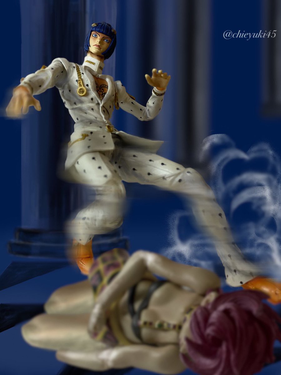 ブローノ ブチャラティ トリッシュ ウナ ジョジョの奇妙な冒険 黄金の風 アニメ第話 ボスからの最終司令 より 超像可動で別アングルで 再現させて頂きました ジョジョの奇妙な冒険 超像可動 スタチューレジェンド オモ写 Jjba Jojo ツイレポ