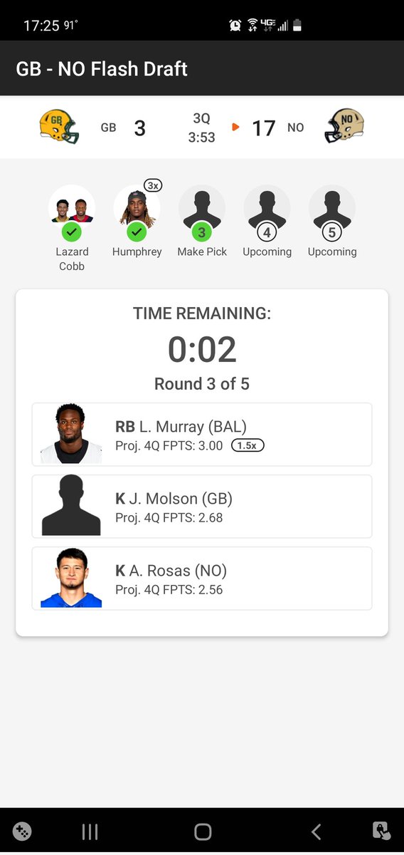 AtchSportCards's tweet image. Umm...  @DraftKings 

How is this supposed to work?
#FlashDraft #oops