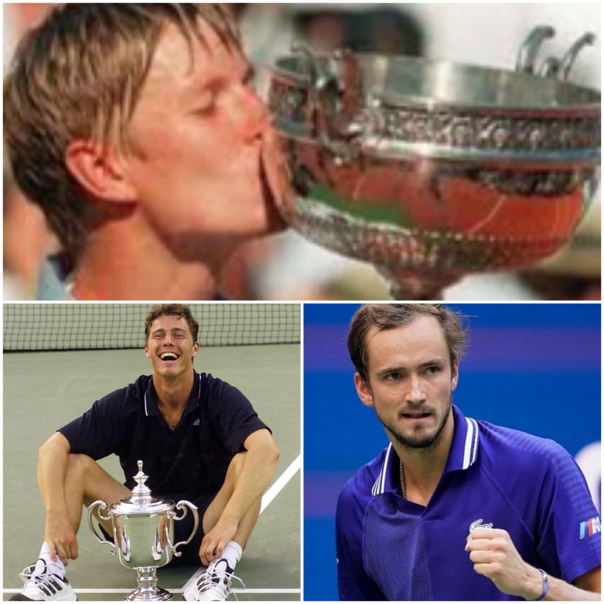 goitiatenis's tweet photo. 👏🏆🇷🇺¡EL 3° DE RUSIA CAMPEÓN DE GRAND SLAM! Medvedev hizo historia para su país: antes sólo 2 hombres habían ganado Grand Slam en singles mayores. Ahora él se coronó en el US Open, tras Kafelnikov en Roland Garros 1996 y Australia 1999 y Safin en el US Open 2000 y Australia 2005 https://t.co/BlQ9hQSoVA