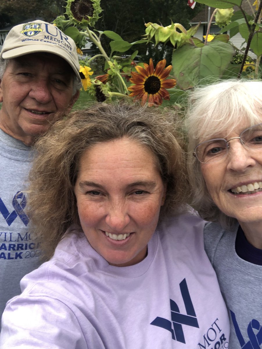 StephanieLunShe's tweet photo. “This is for you dad” heading out for our 2021 Warrior Walk! So grateful for Wilmot Cancer Institute, the care team, the care, and the research all being done right here in Rochester!!!  #Wilmotwarrior https://t.co/fwjSNM11iW