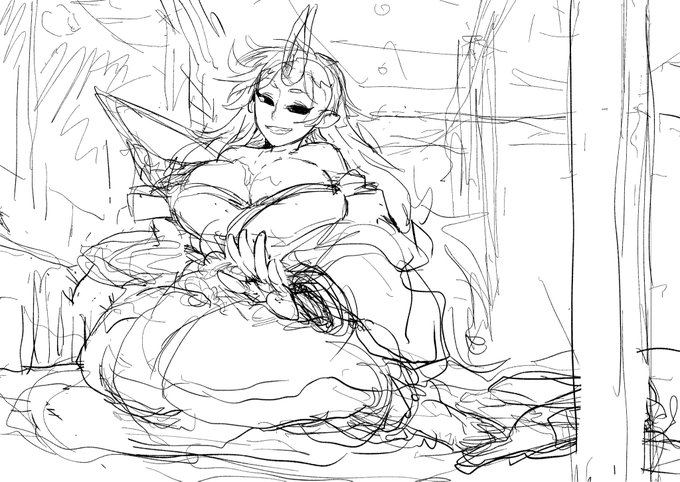 おひざぽんぽん//////ラフ 