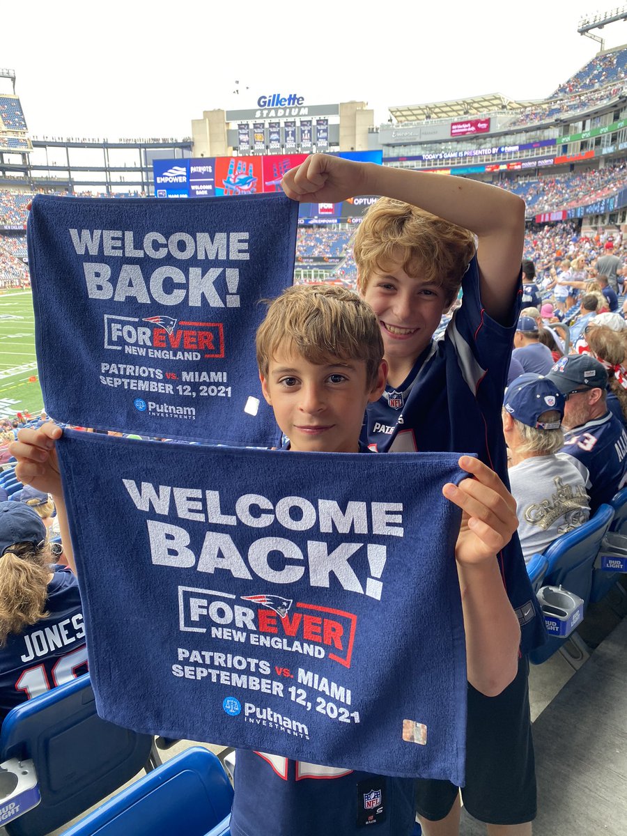 Guess who’s back! #GoPats