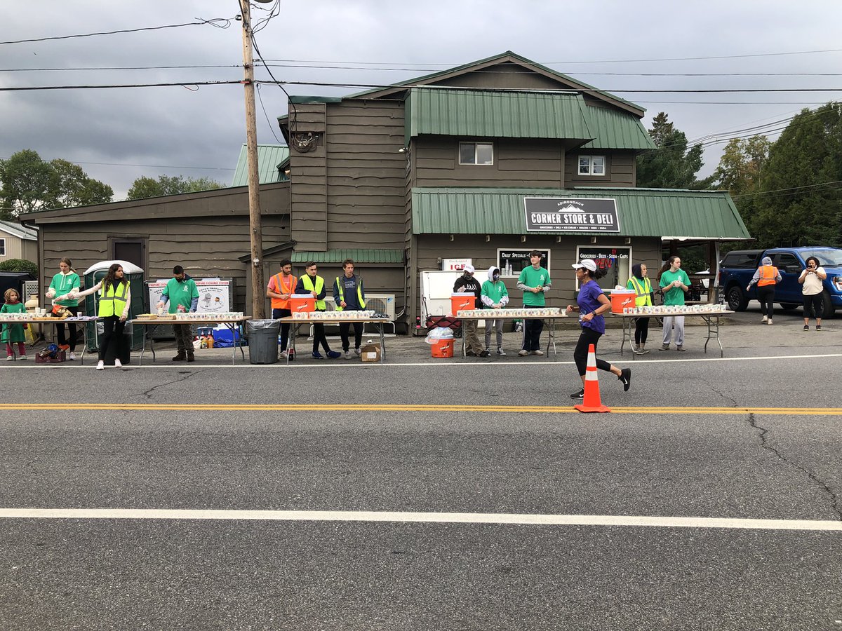 LPHSCounseling's tweet photo. Lake Placid Half/Full Marathon. Great volunteers from LPHS! https://t.co/n8tXGNL0JY