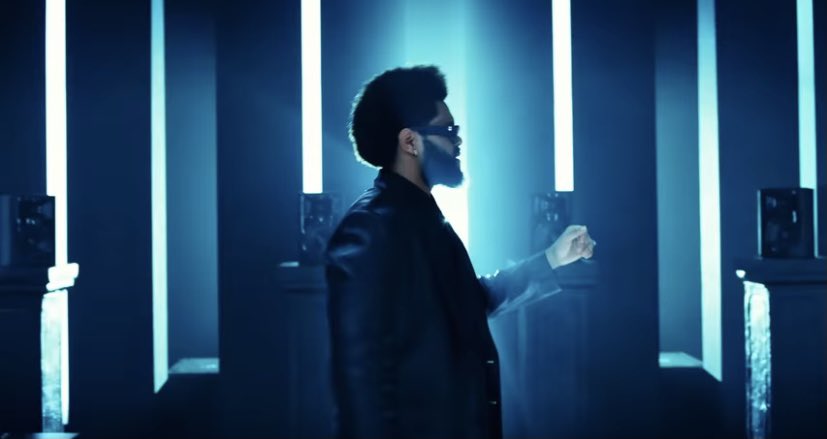 NewsWeeknd's tweet photo. The Weeknd x Dolby Atmos on Apple Music commercial, promoting ‘Take My Breath’.

Watch: https://t.co/ZcLRbbpQbM https://t.co/RWzXFLPZDT
