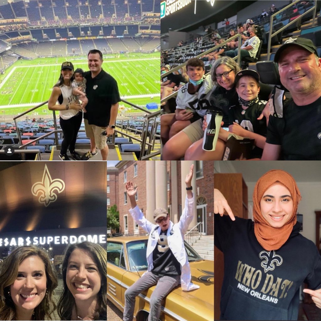 Saints season is officially here and <a href="/LSUChildNeuro/">LSUChildNeurology</a> is ready to cheer on our home team! #WhoDatNation #Saints