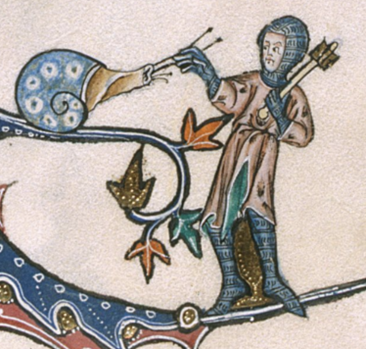 When your Depression Snail won't leave you alone, but you've still got to go out and do knightly shit.