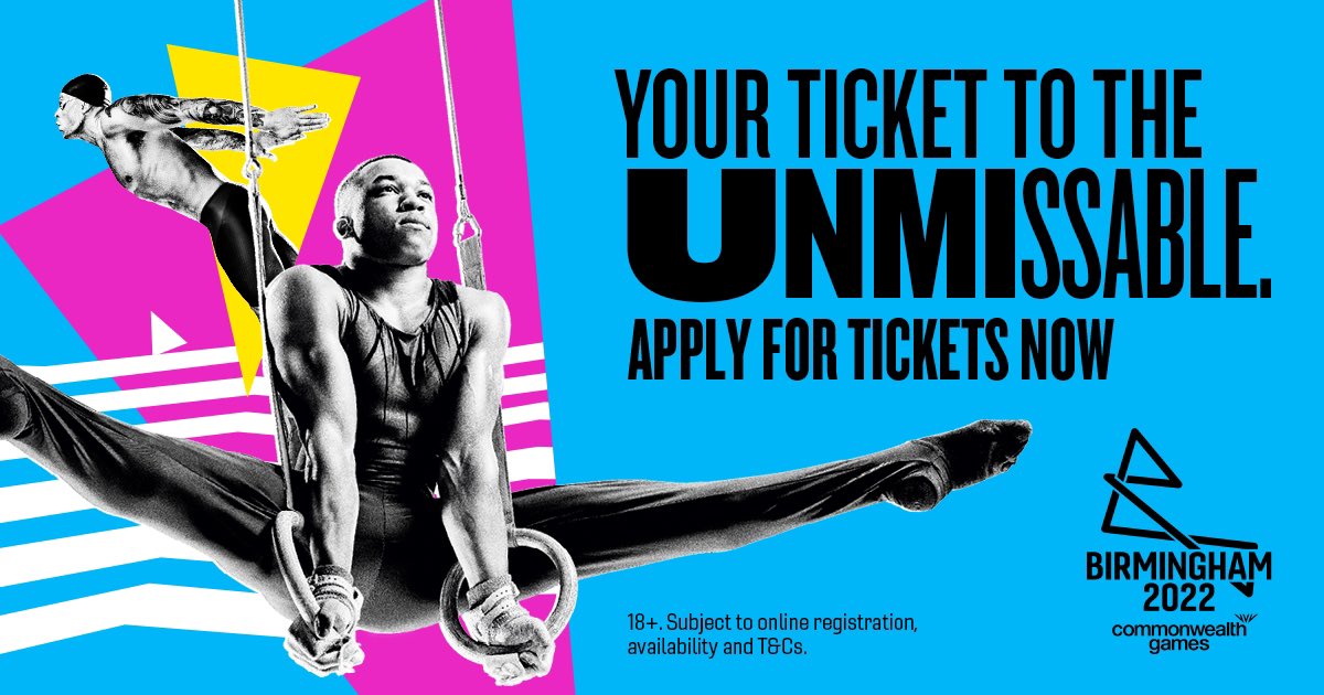 🎫 You can now apply for tickets to the <a href="/thecgf/">Commonwealth Sport</a> <a href="/birminghamcg22/">Birmingham 2022</a> Commonwealth Games!

➡️ Enter the ballot here: birmingham2022.com/tickets