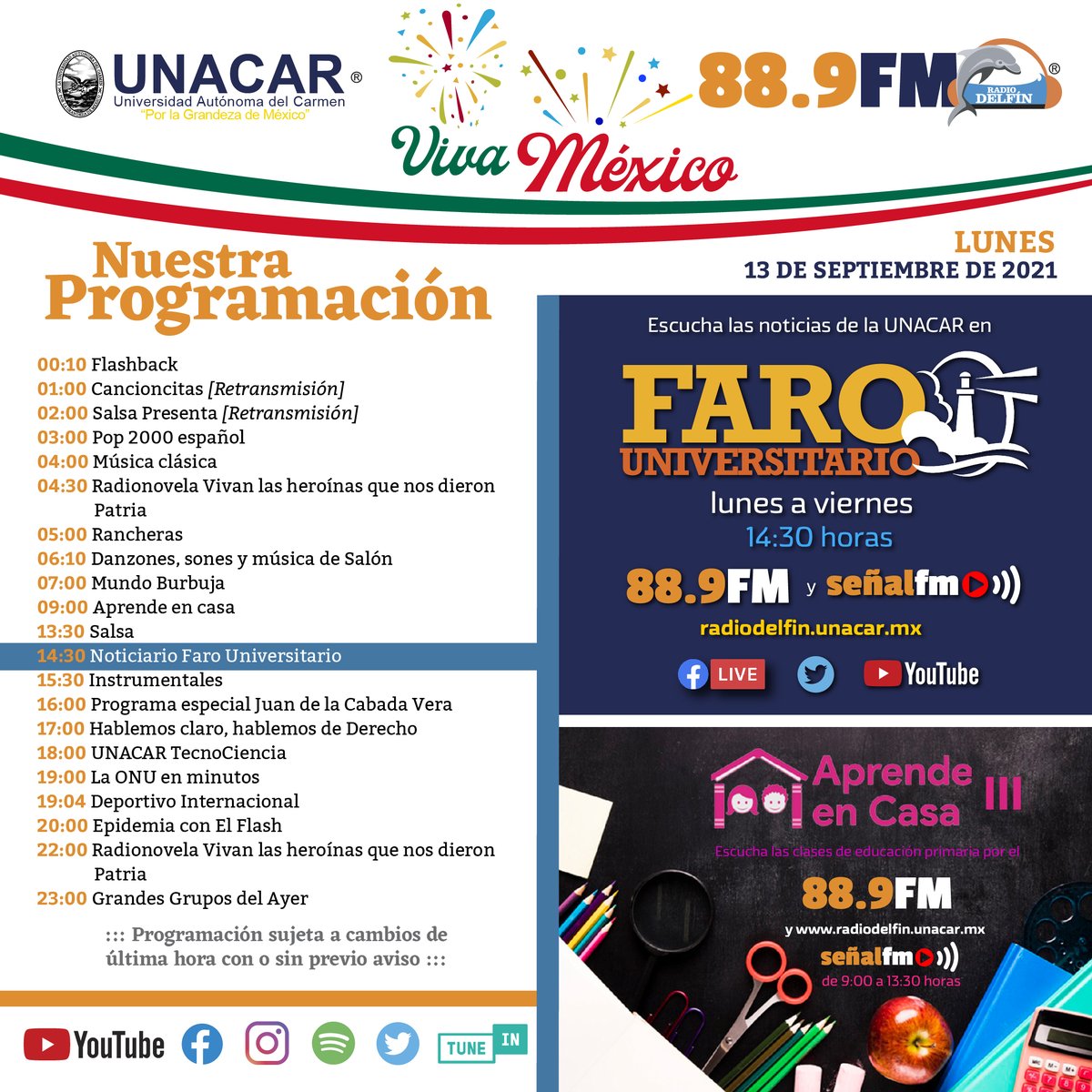 Radio Delfín 88.9 FM tweet media