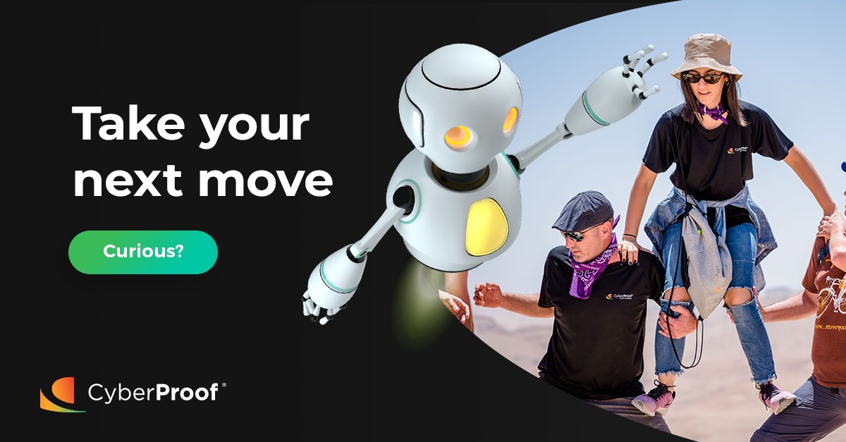 cyberproofinc's tweet image. Interested in helping global organizations with their operational and technical #cybersecurity challenges? Join our fast-growing team as a #TechnicalAccountManager in Tel Aviv! Apply now: hubs.ly/H0WZJkS0