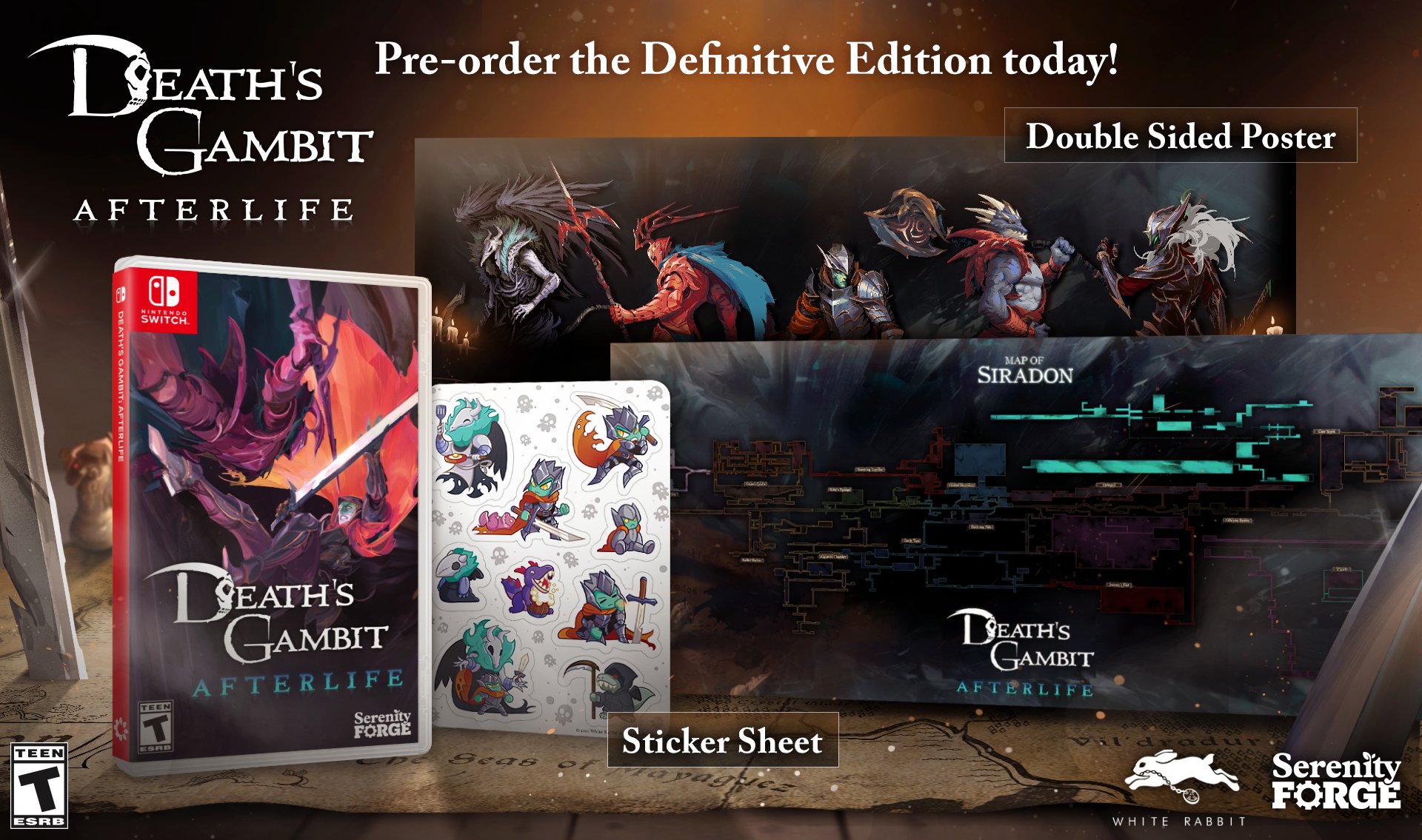 Death's Gambit: Afterlife is out now! on X: Death's Gambit: Afterlife is  likely the largest expansion to any metroidvania ever ⭐️ 20+ new weapons ⭐️  8+new areas ⭐️ 90+ new talent points