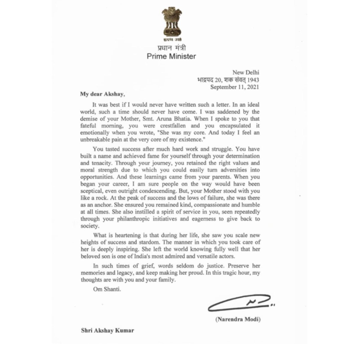 varunkapurz's tweet photo. With all due respect, why such a letter for such people while @itsSSR &amp; his sister's are still waiting for an update on the investigation by CBI &amp; eventually for Justice. If you can take out time for this, then why not ask someone in your team to get an update to @itsSSR's dad 🙏 https://t.co/llGlniaQ6b
