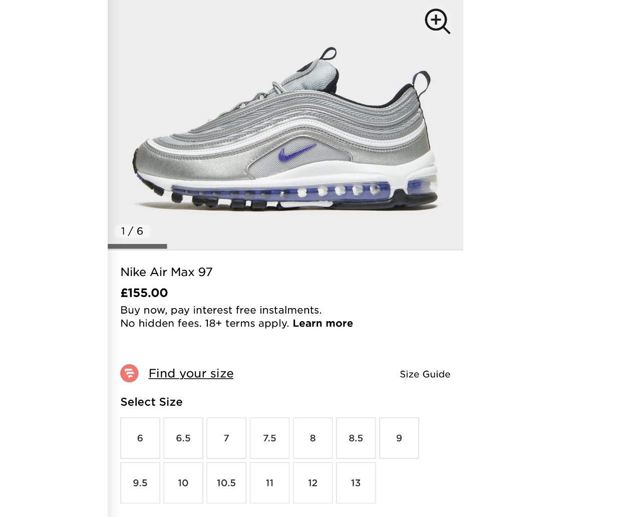 SNKR_TWITR Twitter: "Nike Air Max 97 'Purple Bullet' dropped via UK #AD https://t.co/cl5FO1HLaj" /