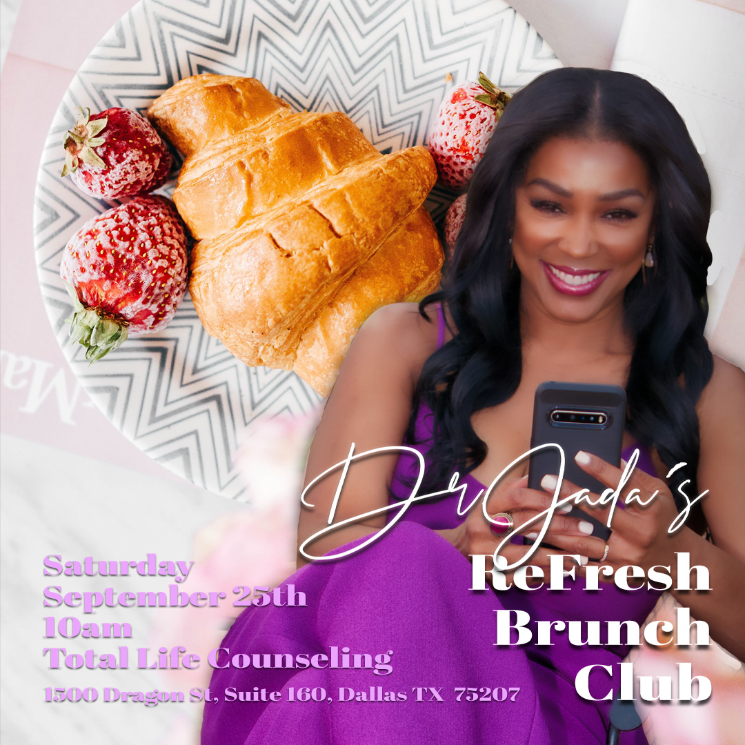 CryptoStage's tweet image. Registration is open for this month's ReFRESH Brunch! Space is limited. RSVP today!!
Topic: Family Dynamics: Let's Stop Functioning in Dysfunction. Reserve Your Spot: 
checkout.square.site/buy/OLD6UYA6JQ…
#Dallas #DallasCounseling #dallasmeetups #UptownDallas #DallasDesignDistrict @DrJadaLMHC