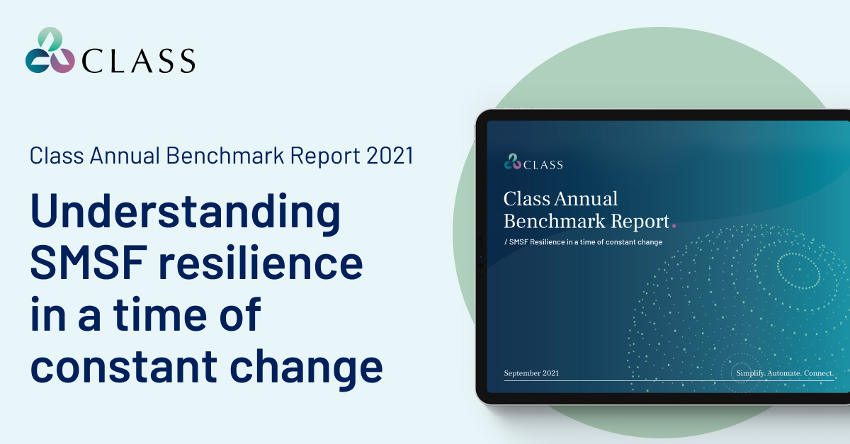 We're proud to launch the 2021 Class Benchmark Report. Despite a period of change, the report explores how the #SMSF industry demonstrates #resilience and benchmark SMSF data. Hear featured insights from firms as Boyce, Findex, Heffron, Perks and RSM: bit.ly/3A8tmC3.