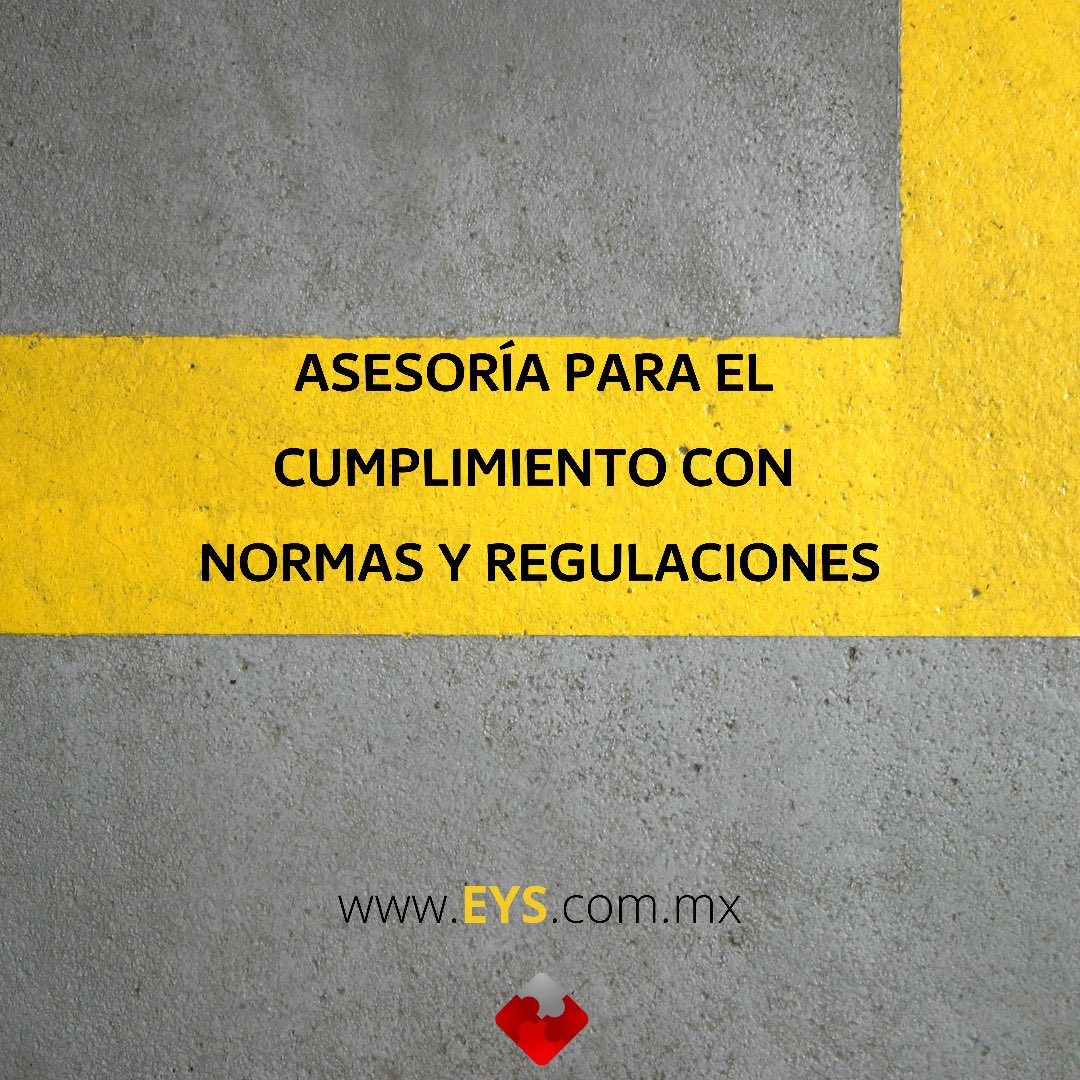 ESOLPR's tweet photo. Somos el despacho especialista en asuntos regulatorios.
https://t.co/8vgz6LCyJB
contacto@eys.com.mx
#Normas #Regulaciones #NOM #Standards #NMX #Estandares #TechnicalRegulations https://t.co/TszQ66SnPc